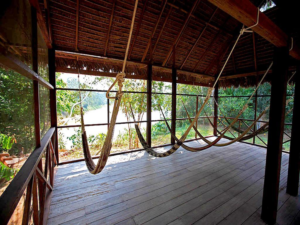 הוסטל Puerto Pardo Heath River Wildlife Center מראה חיצוני תמונה
